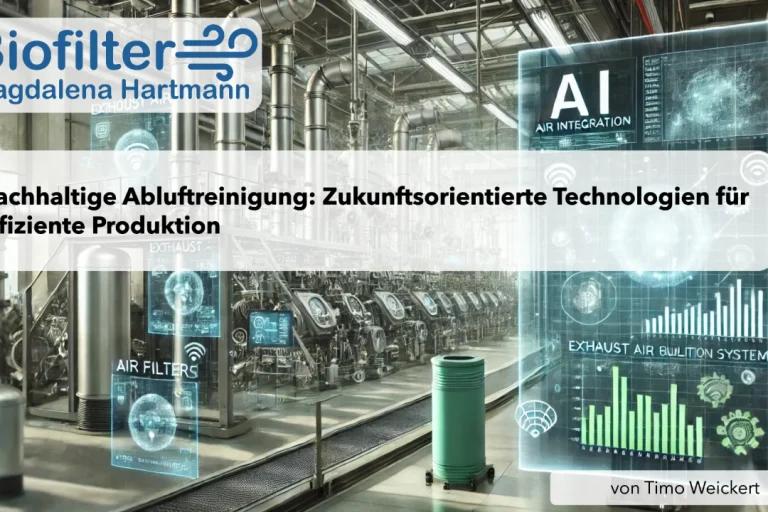 Der Artikel beleuchtet die Rolle moderner Abluftreinigungssysteme zur Reduktion von CO₂-Emissionen und betont ihre Integration in nachhaltig